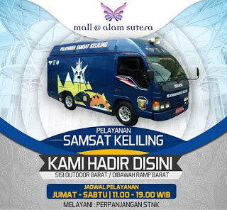 jadwal samsat keliling Tangerang Mei 2024