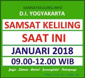 Jadwal SAMSAT Keliling DIY April 2024