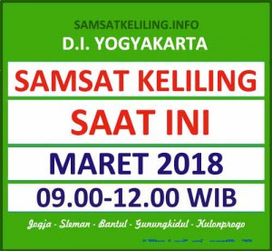 Jadwal SAMSAT Keliling DIY Maret 2025