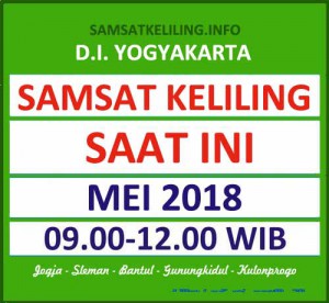 Jadwal SAMSAT Keliling DIY Mei 2024