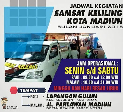 Jadwal SIM Keliling Madiun April 2024