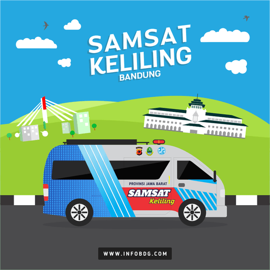 jadwal samsat keliling kota bandung Maret 2024