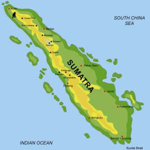 Kode Plat Nomor daerah Sumatra