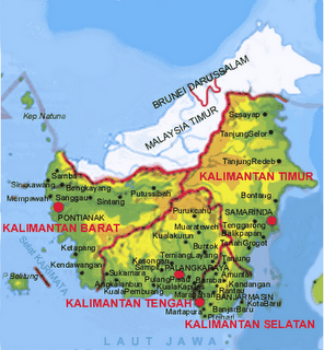 Kode Plat Nomor daerah Kalimantan