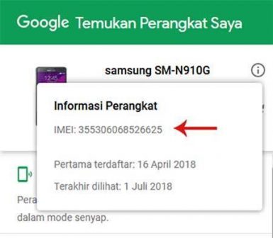 Cara Mudah Melacak Hp Dengan Imei Samsat Keliling