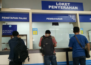 Pembayaran denda pajak kendaraan bermotor