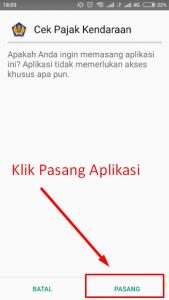 install aplikasi cek pajak kendaraan