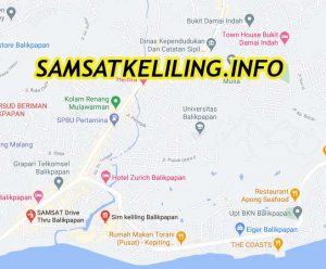 Lokasi SAMSAT Keliling Balikpapan