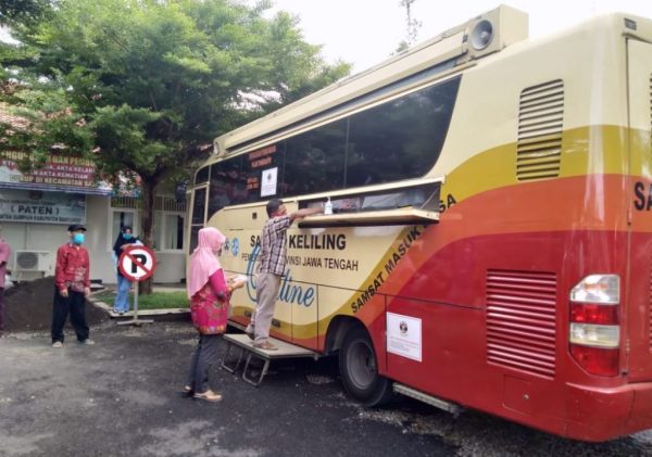 Bus Samsat Sragen Jateng 2024