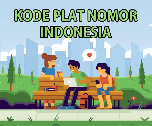 Daftar Kode plat nomor kendaraan di Indonesia 2025