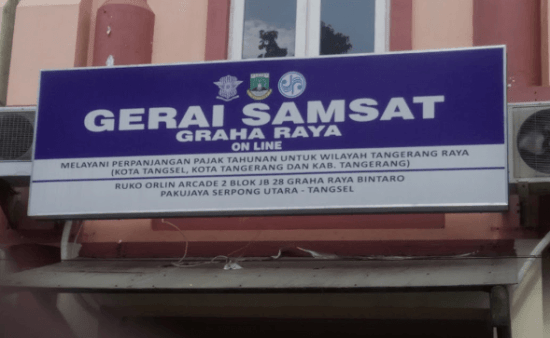 Gerai SAMSAT Outlet Tangerang Graha Raya