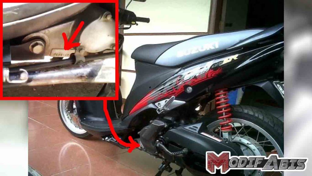 posisi nomor rangka suzuki spin - SAMSAT KELILING
