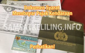 syarat membayar pajak kendaraan 1 tahun dan 5 tahunan