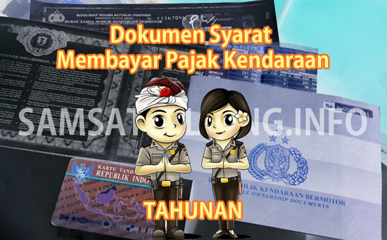 syarat membayar pajak kendaraan 1 tahunan