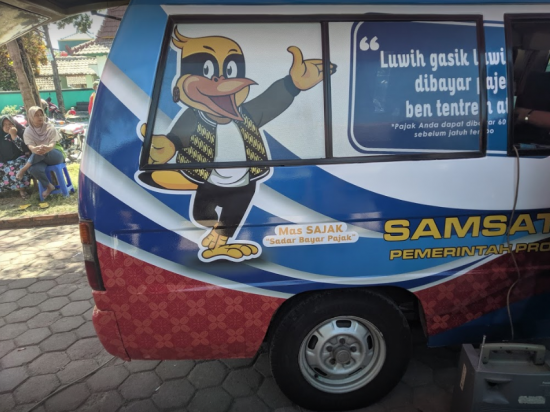 Pelayanan SAMSAT Corner Klaten