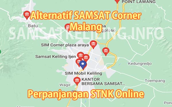 Alternatif Lokasi SAMSAT Corner Kota Malang