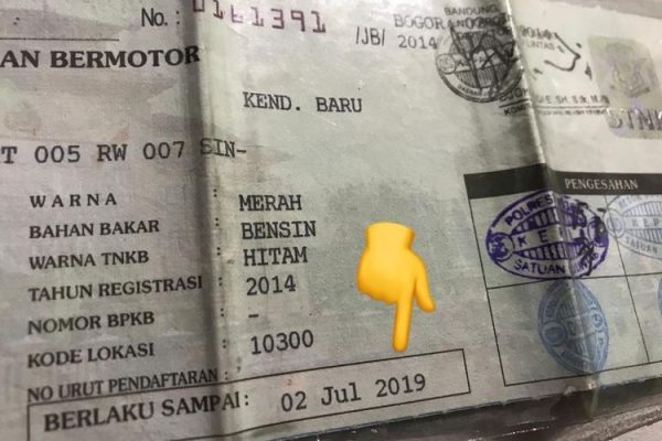 Pastikan Masa Berlaku STNK masih hidup