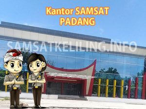 Pelaksanaan layanan Kantor SAMSAT Induk Kota Padang