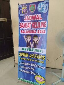 Jadwal SAMSAT Keliling Palangka Raya