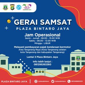 Gerai SAMSAT Plaza Bintaro Raya