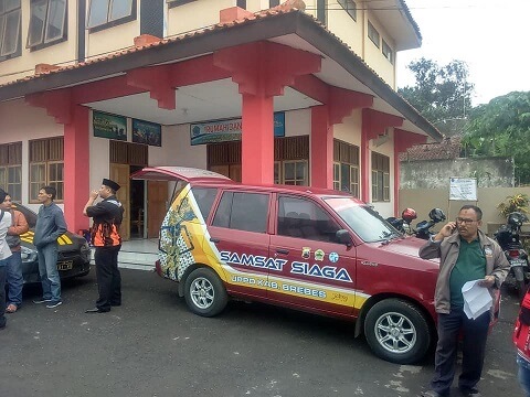 Pengoperasian Mobil SAMSAT Keliling Brebes