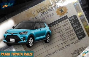 Nilai Pajak Toyota Raize