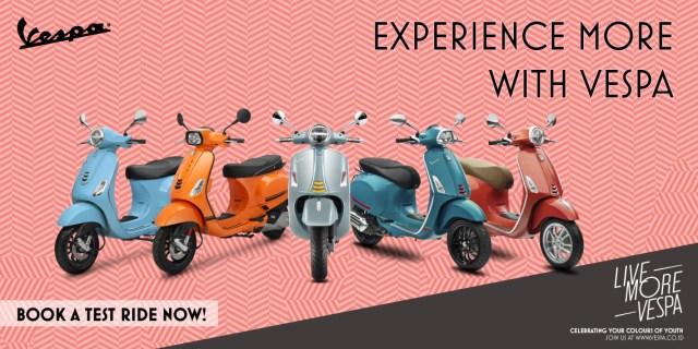 Daftar Semua Type dan Model Vespa Keluaran Terbaru