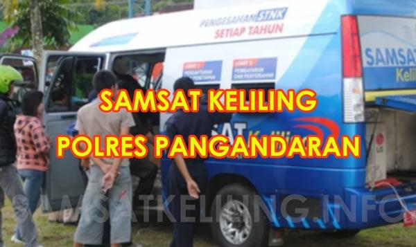 Layanan SAMSAT Keliling Polres Pangandaran Jabar