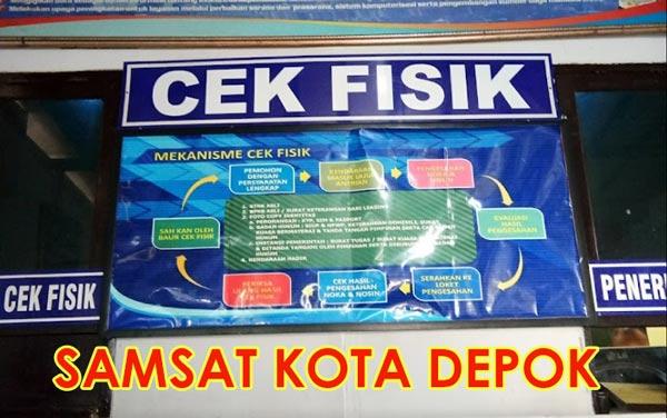 Cek Fisik di SAMSAT Depok