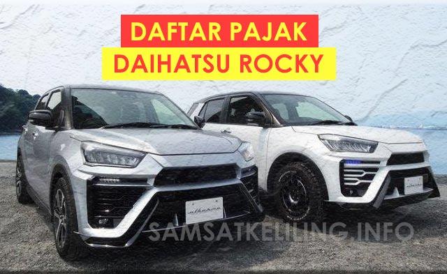 Pajak Daihatsu Rocky Terbaru