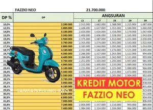 Cicilan Pembelian Yamaha Fazzio Neo secara Kredit
