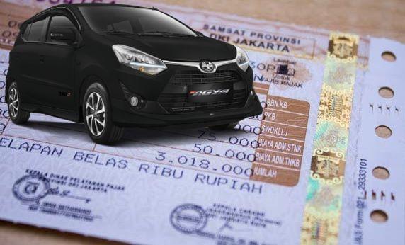 Perpanjangan STNK Toyota Agya Terbaru