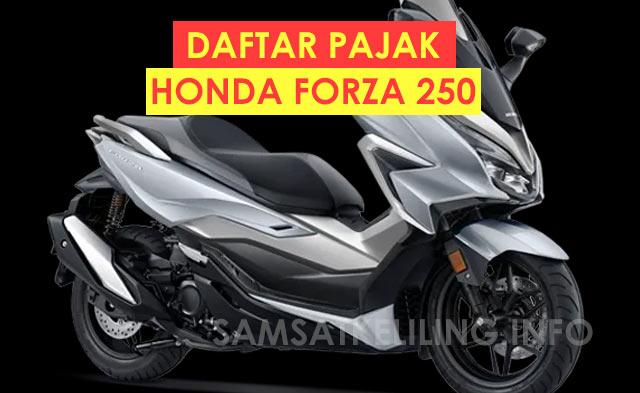 Pajak Motor Honda Forza 250