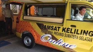 perpanjangan STNK Online di samsat keliling Palembang 2025