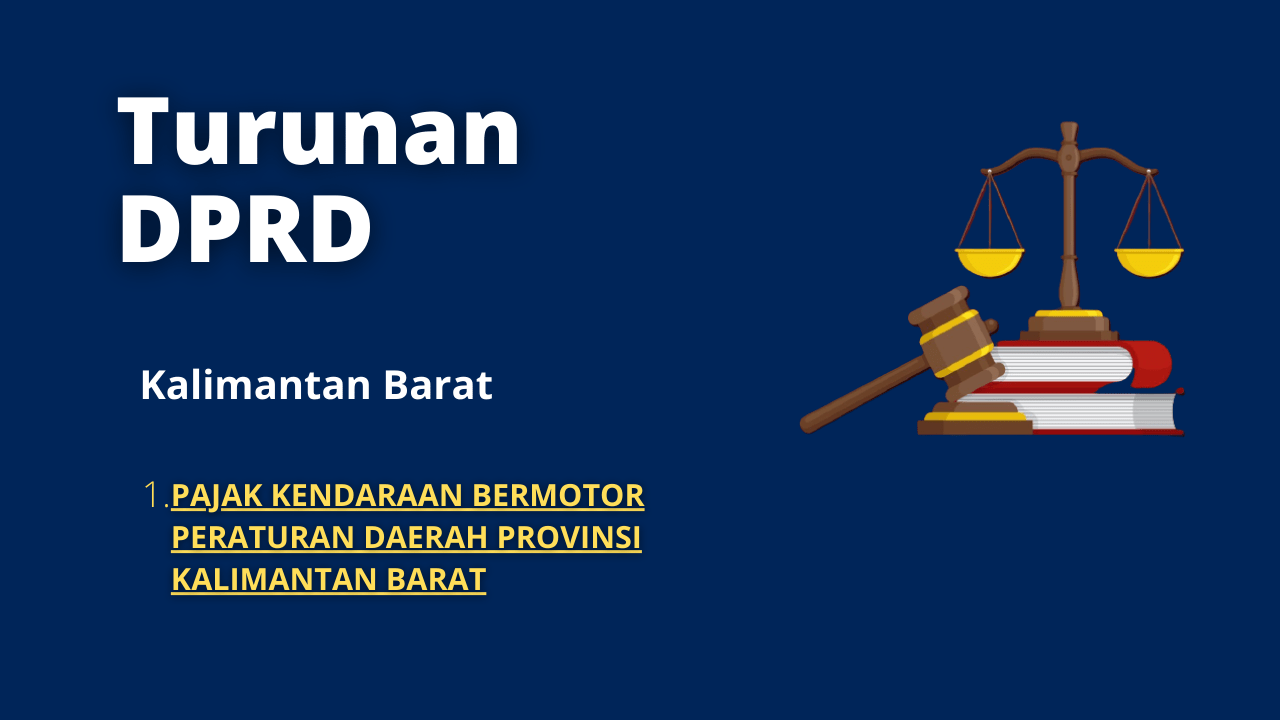 kalimantan peraturan kendaraan bermotor pajak provinsi