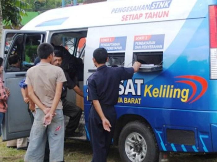 samsat karawang keliling layanan lokasi Maret jadwal
