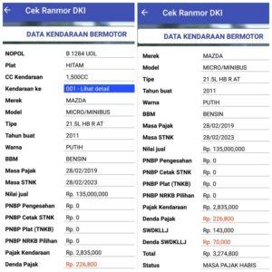 Cara Cepat Cek Status Pajak Kendaraan