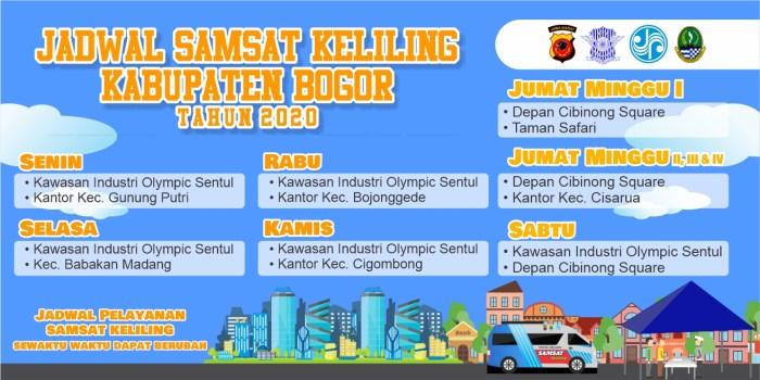 Jadwal samsat keliling kebumen wilayah sekitarnya kabupaten hening satlantas polres Jadwal SAMSAT Keliling Sadang