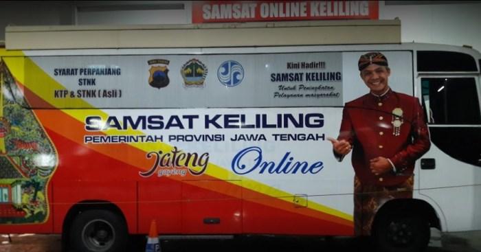 Jadwal SAMSAT Keliling Semarang Timur