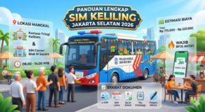 Jadwal SIM Keliling Jakarta Selatan