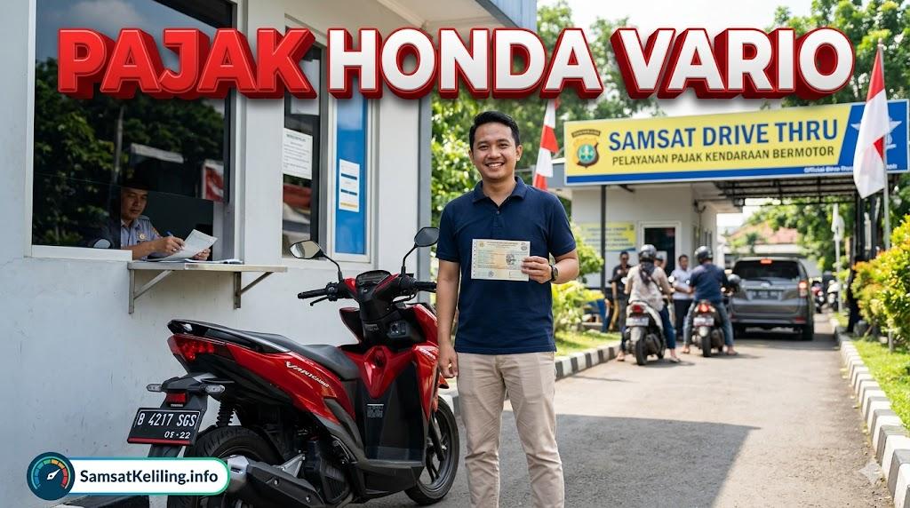 Daftar Pajak Motor Honda Vario Pajak Honda Vario Per Tahun