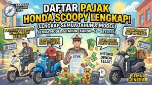 Pajak Honda Scoopy Per Tahun